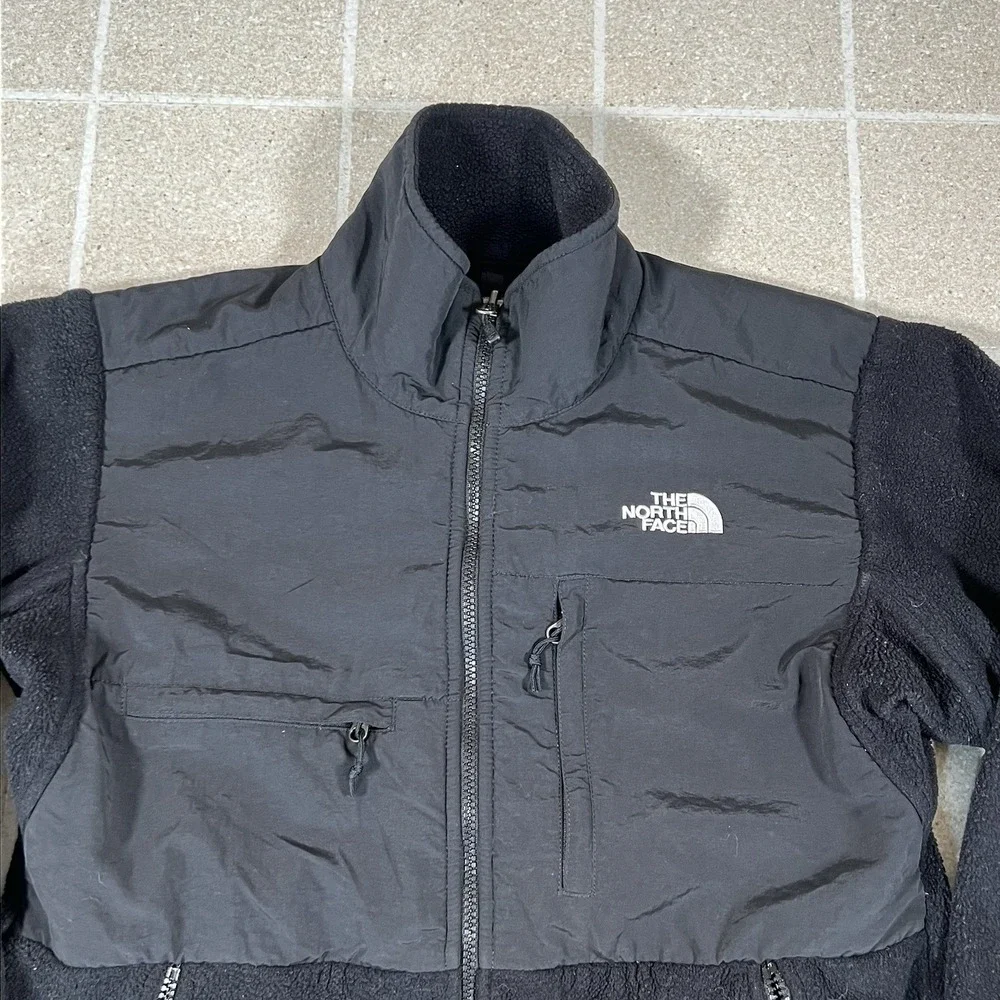 The North Face Denali 1 Jacket Mens S Black Fleece Full Zip Polartec Gorpcore